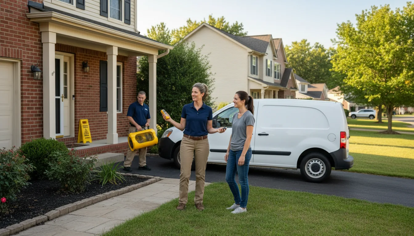 Water restoration image for Flood Water Cleanup, Removal And Restoration Services in Clear Brook, VA